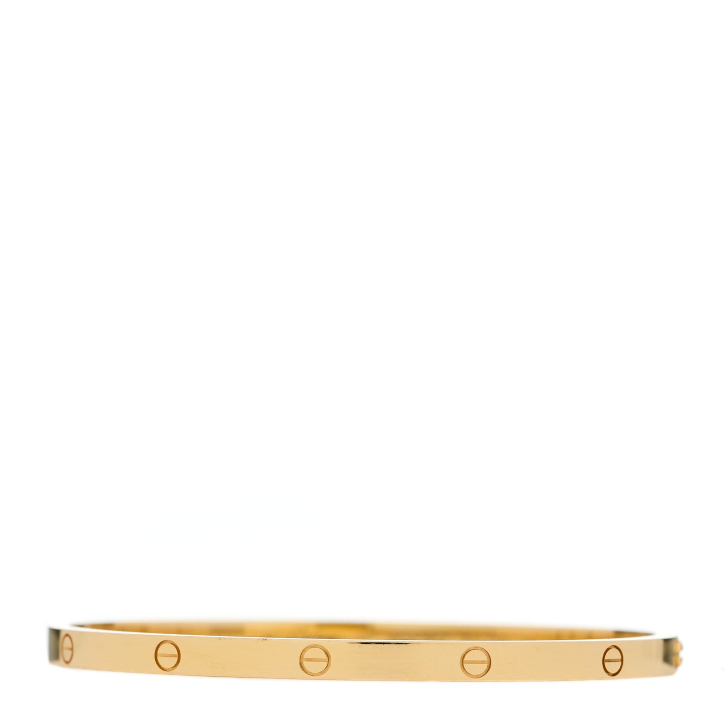 18K Yellow Gold Small LOVE Bracelet 17