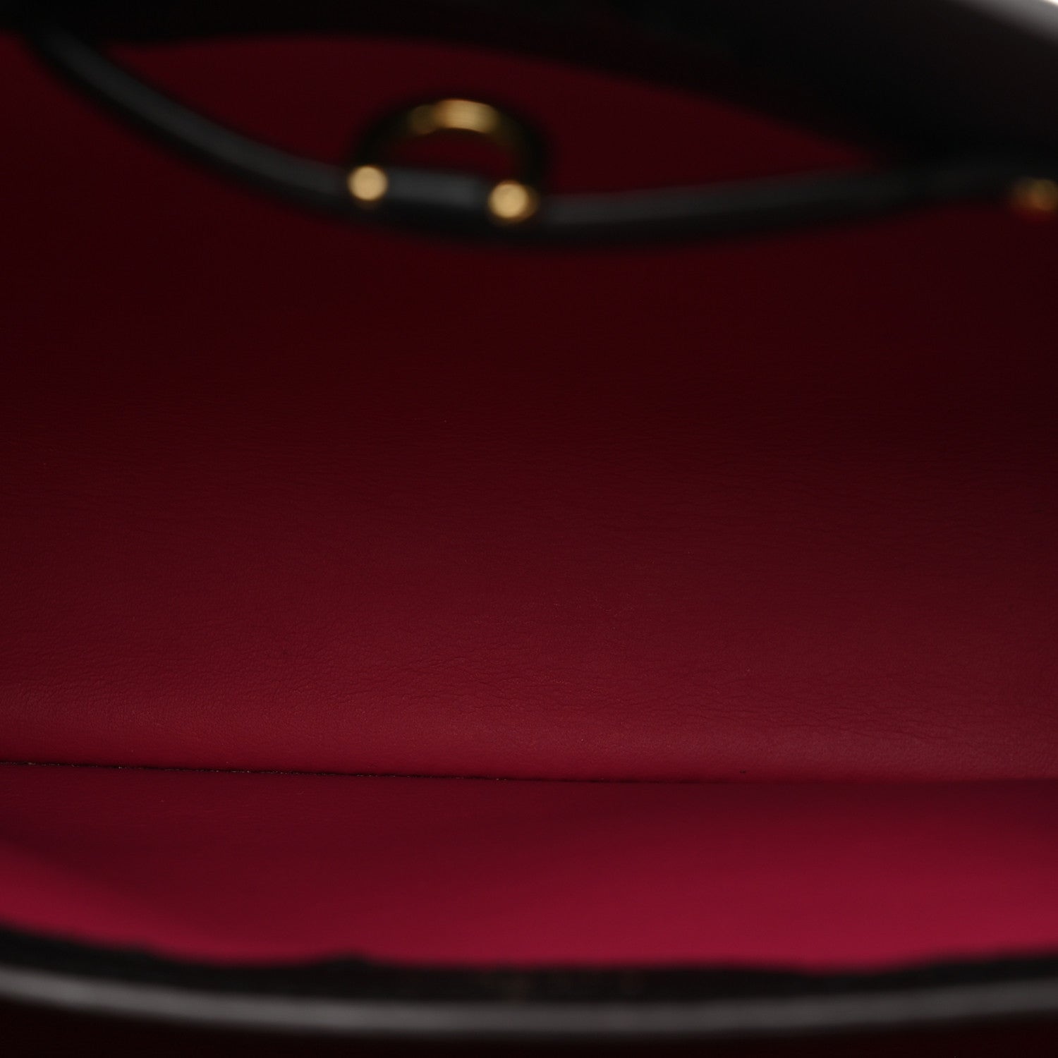 Louis Vuitton Taurillon Capucines BB Black 5 of 9