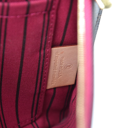Louis Vuitton Monogram Neverfull MM GM Pochette Pivoine 7 of 13