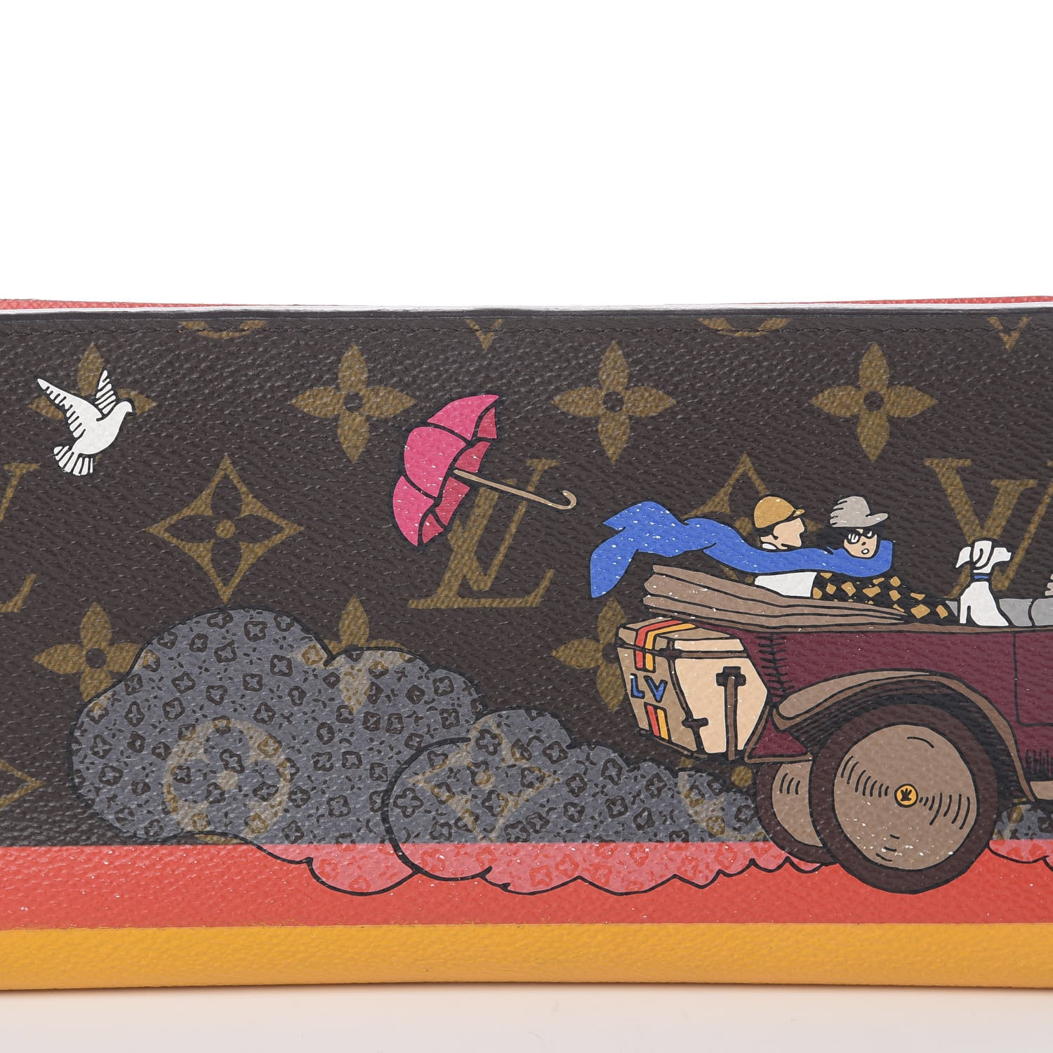 Louis Vuitton Monogram 2015 Christmas Animation Insolite Wallet 6 of 6