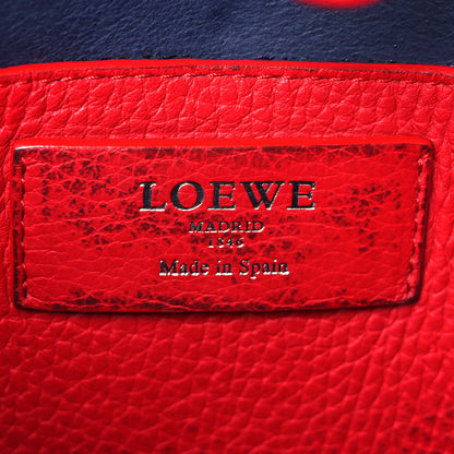 Loewe Soft Grained Calfskin Anagram Messenger Bag Red 6 of 12
