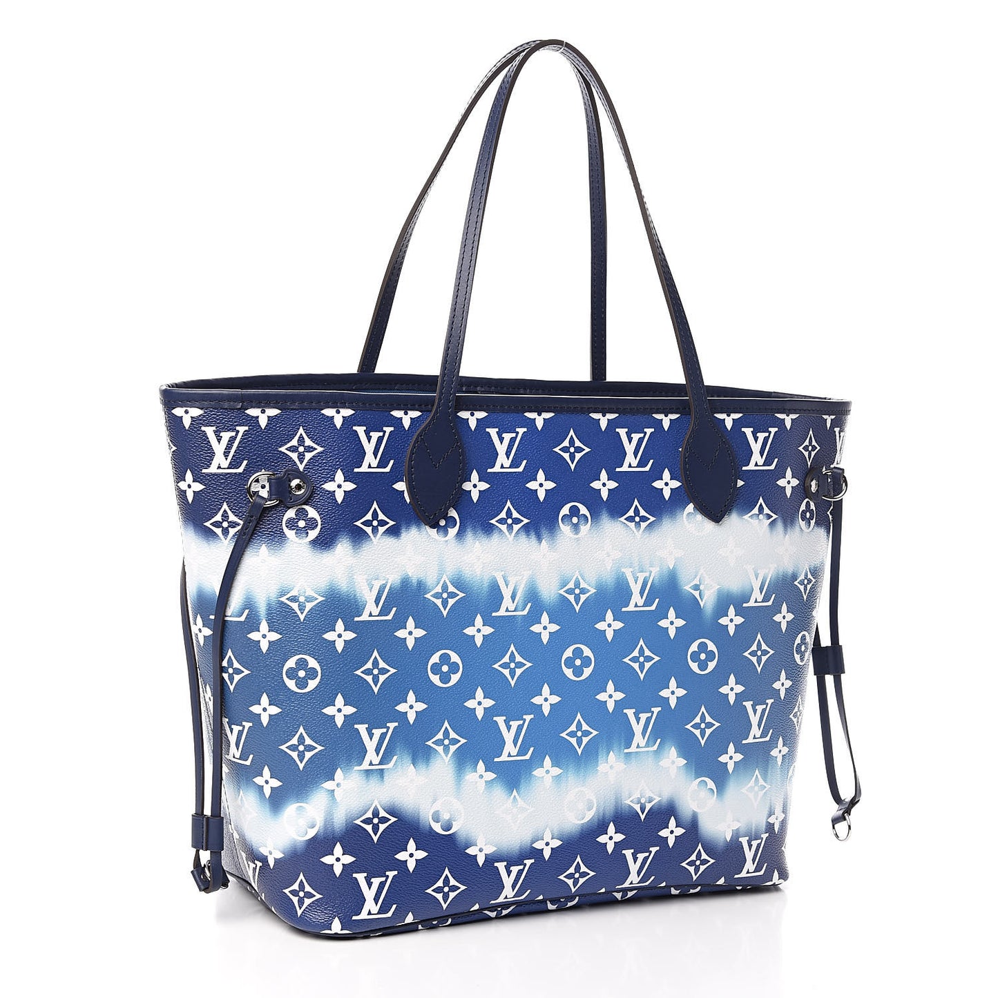 Monogram Escale Neverfull MM Blue