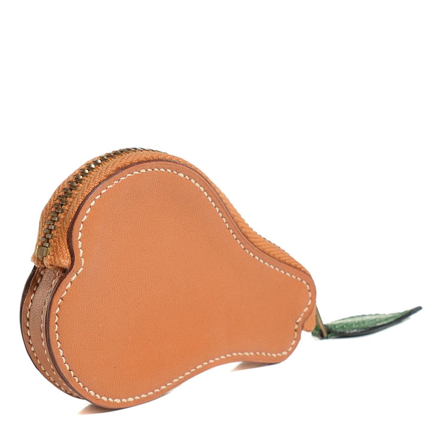 Natural Barenia Pear Coin Purse