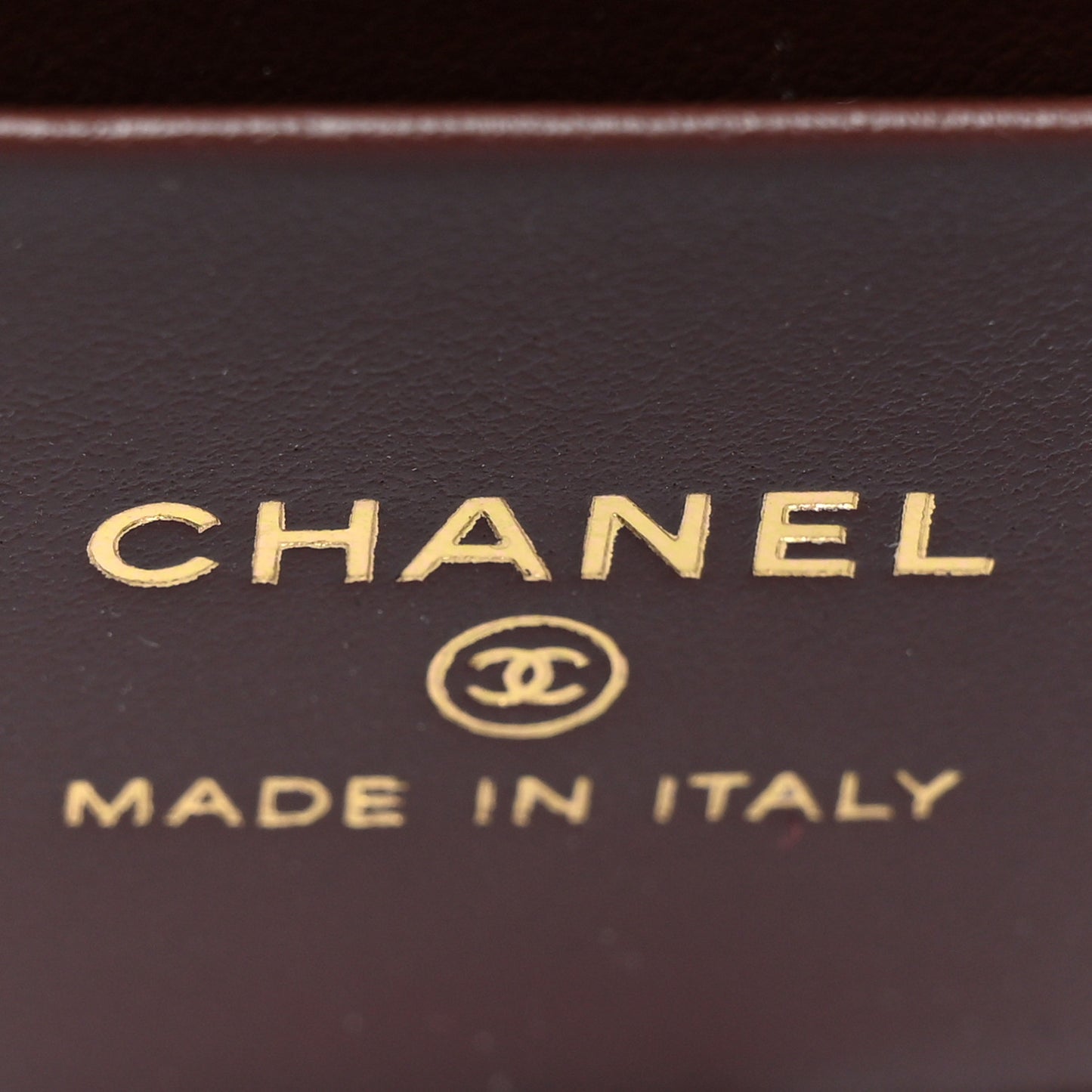 Caviar Quilted Small Vanity Case With Chain Black