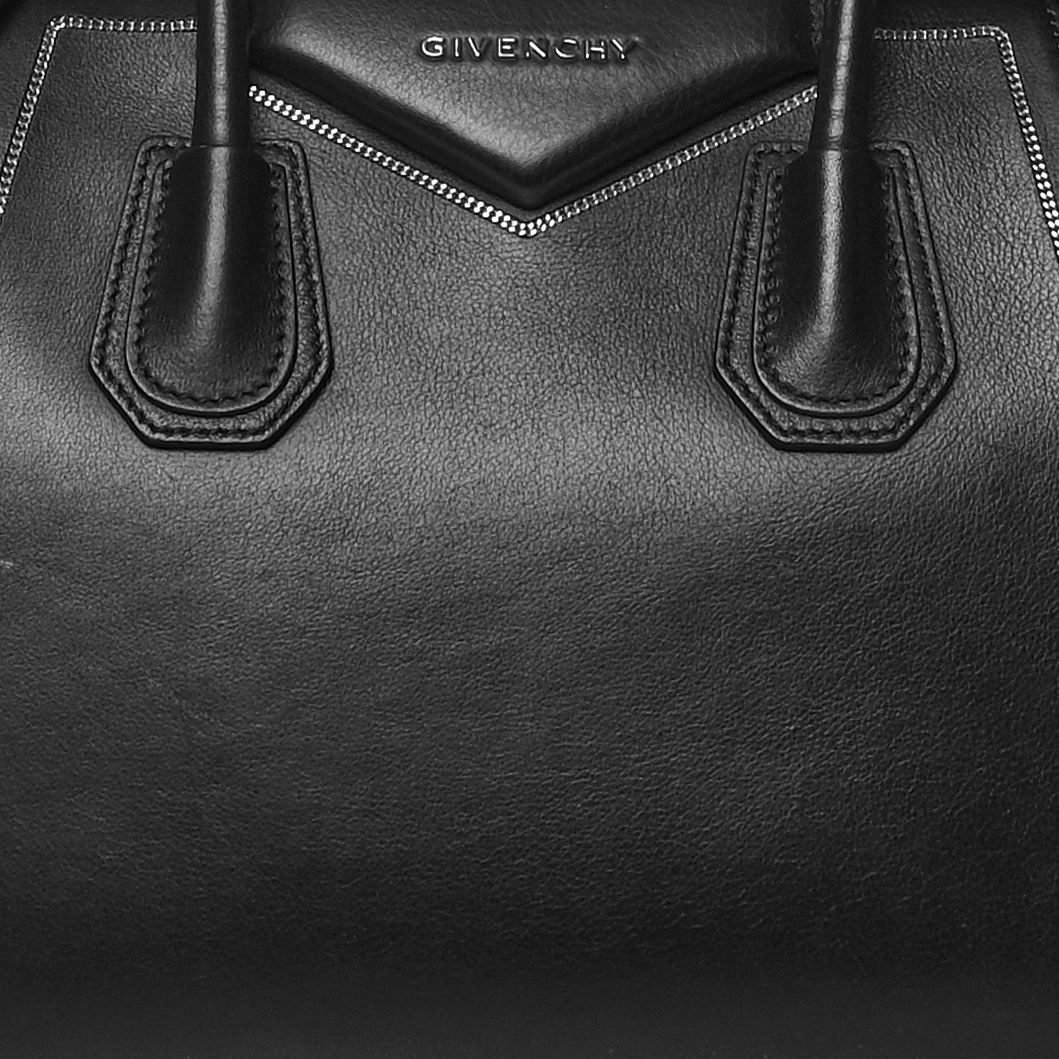 Givenchy Buffed Calfskin Small Chain Antigona Black 14 of 14