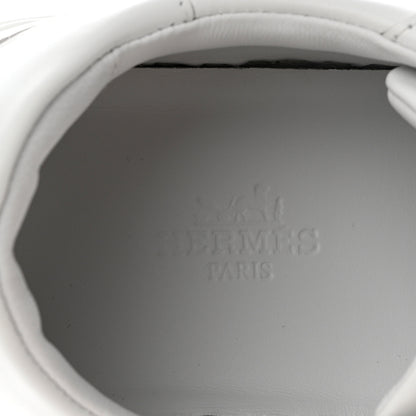 Hermes Calfskin Day Sneakers 38 White 7 of 8