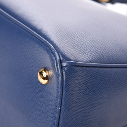 Prada Saffiano Lux Medium Tote Bluette 13 of 17