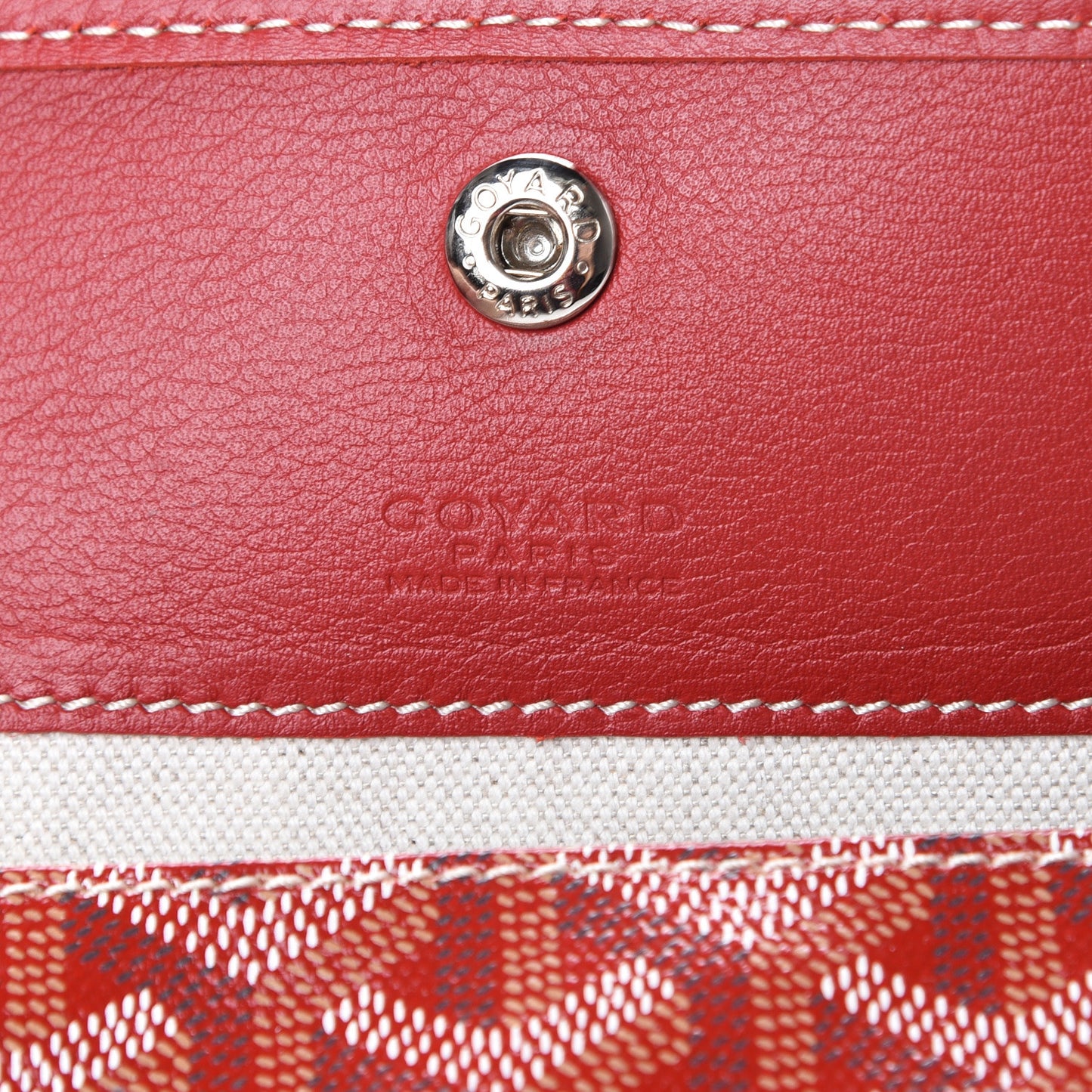 Goyardine Saint Louis PM Red