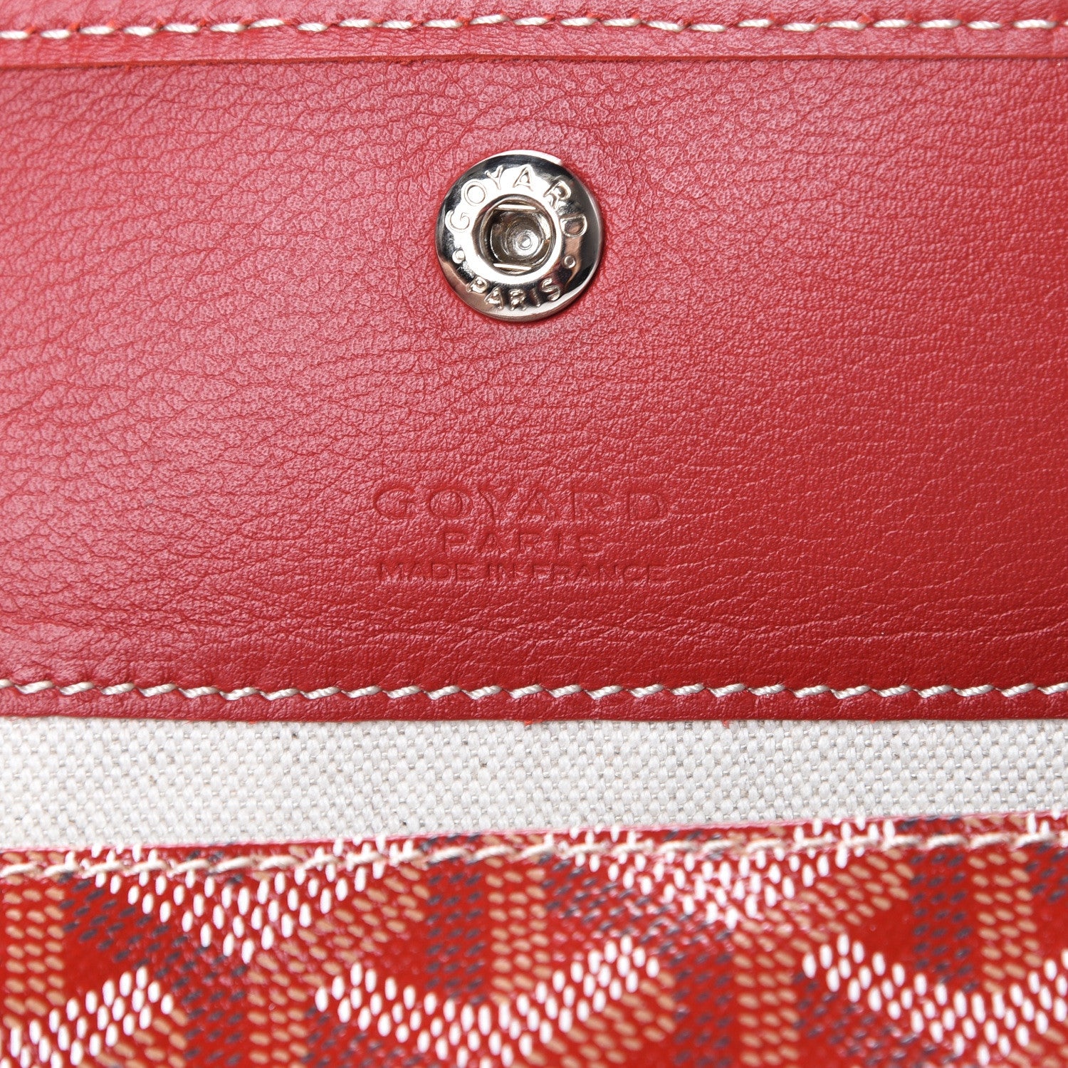 Goyard Goyardine Saint Louis PM Red 6 of 15