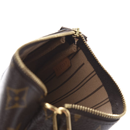 Louis Vuitton Monogram Complice Trunks and Bags Mini Pochette Accessories Beige 9 of 11
