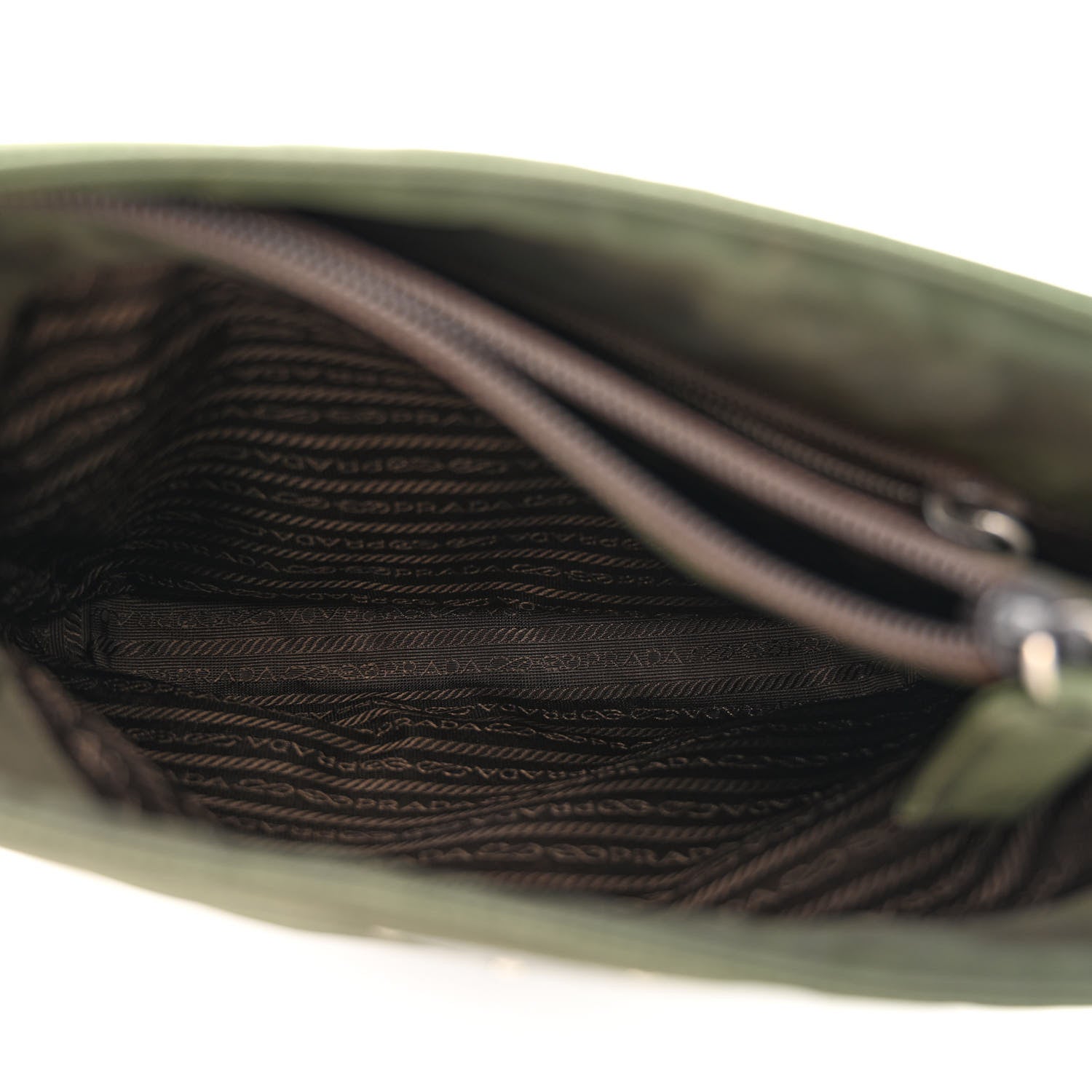 Prada Nylon Vela Shoulder Bag Mimetico 5 of 12