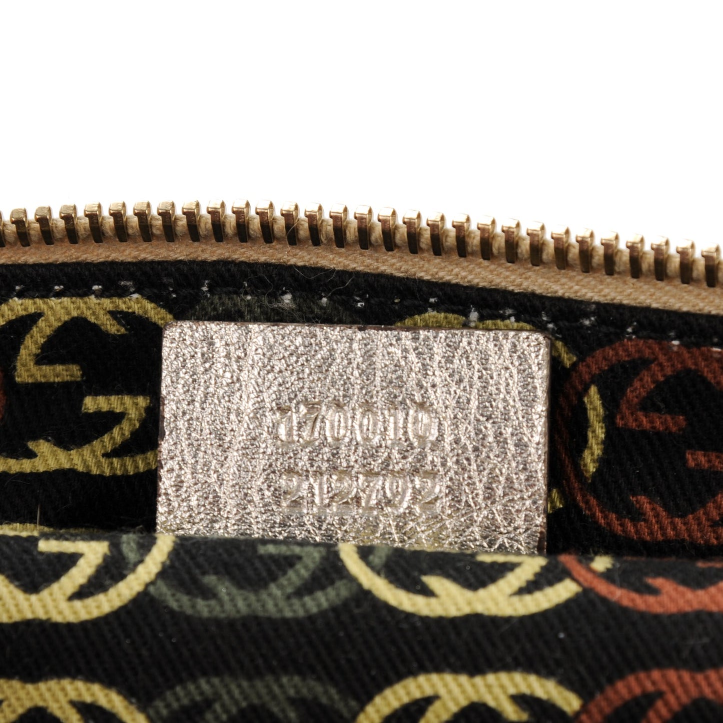 Metallic Calfskin Medium Britt Boston Gold