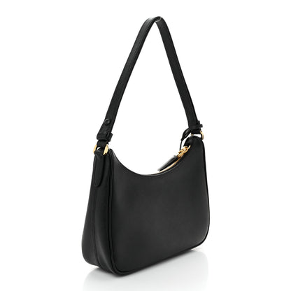 Prada Saffiano Lux Mini Re-Edition Shoulder Bag Black 3 of 11