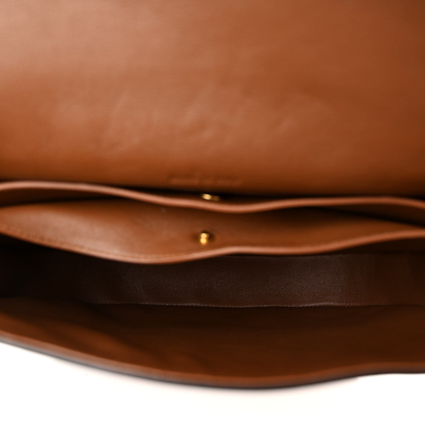 Supersoft Calfskin Medium Trotteur Caramel