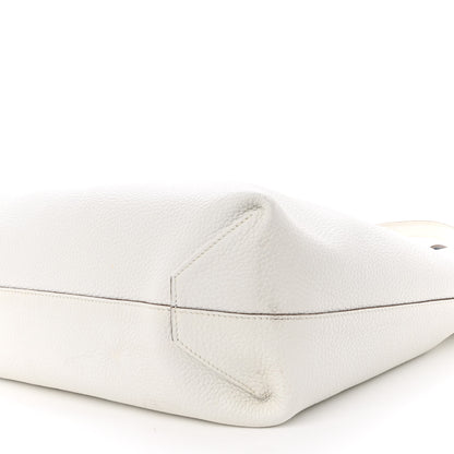 Hermes Taurillon Clemence Double Sens 45 Reversible Tote Bleu Thalassa White 16 of 20