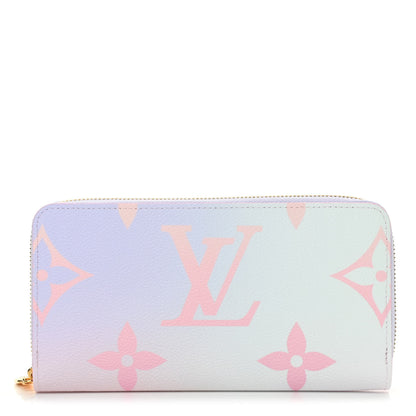 Louis Vuitton Monogram Giant Spring In The City Zippy Wallet Sunrise Pastel 1 of 6
