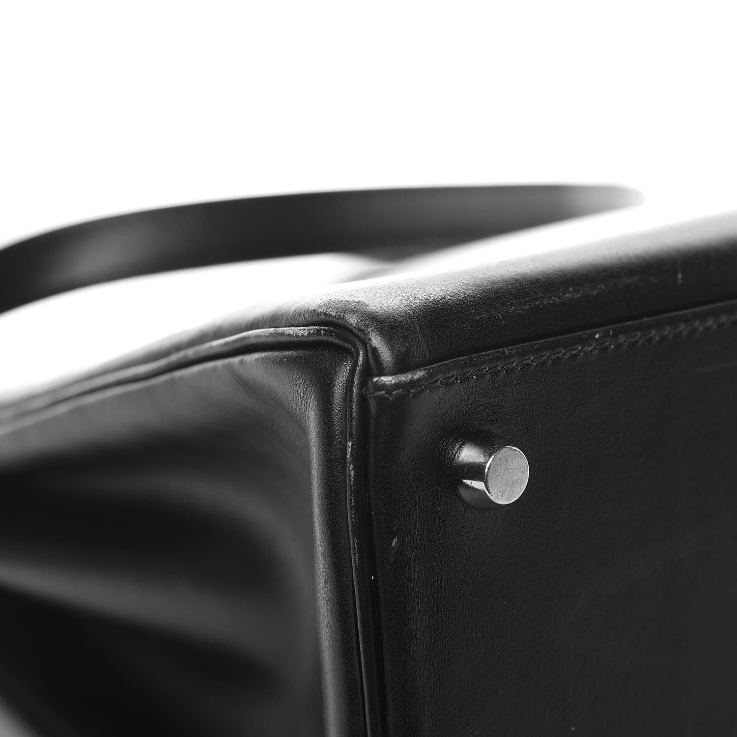 Hermes Box Kelly Retourne 32 Black 11 of 15