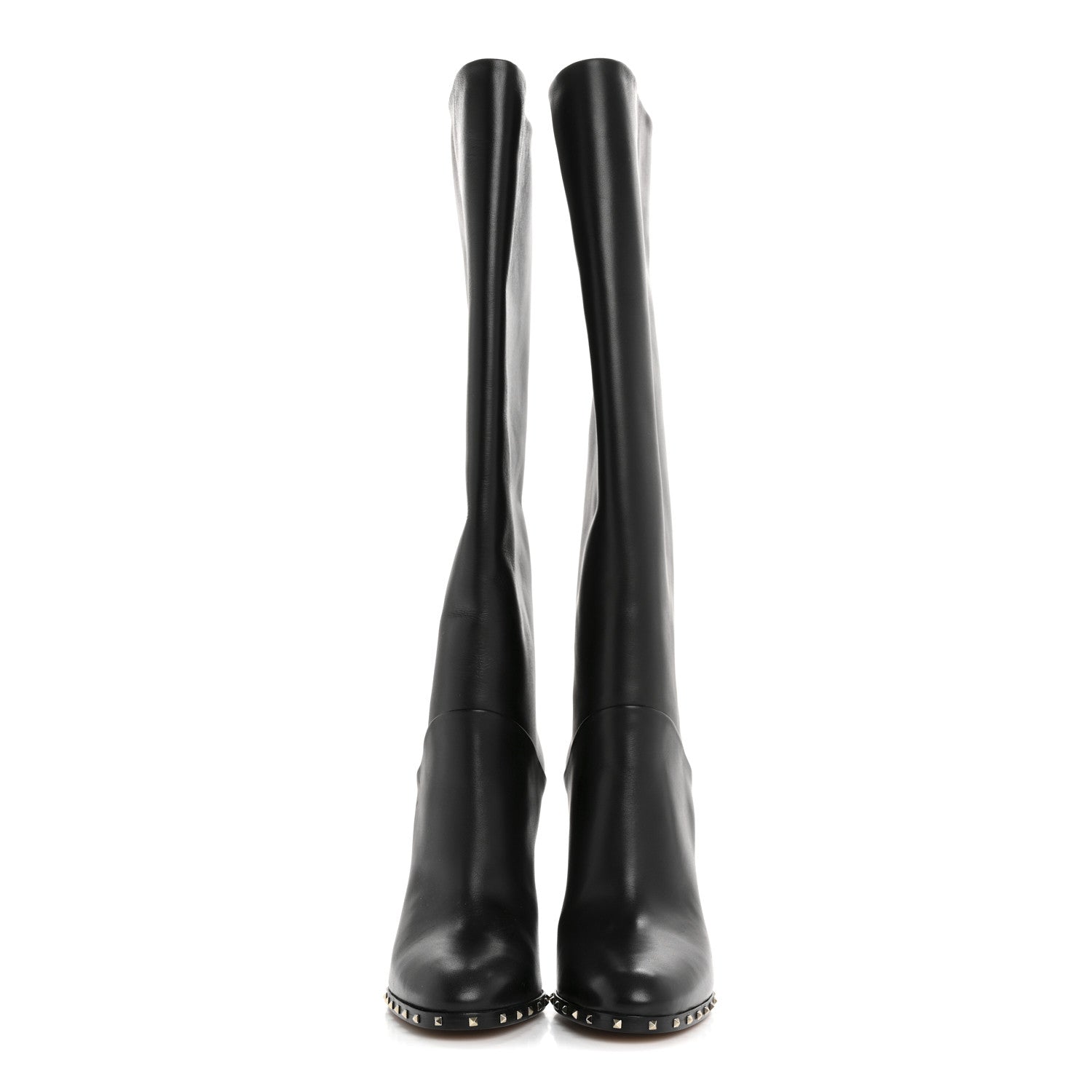 Valentino Garavani Nappa Soul Rockstud Boots 37 Black 2 of 9