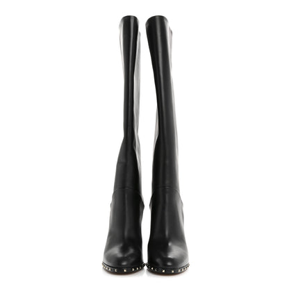 Valentino Garavani Nappa Soul Rockstud Boots 37 Black 2 of 9