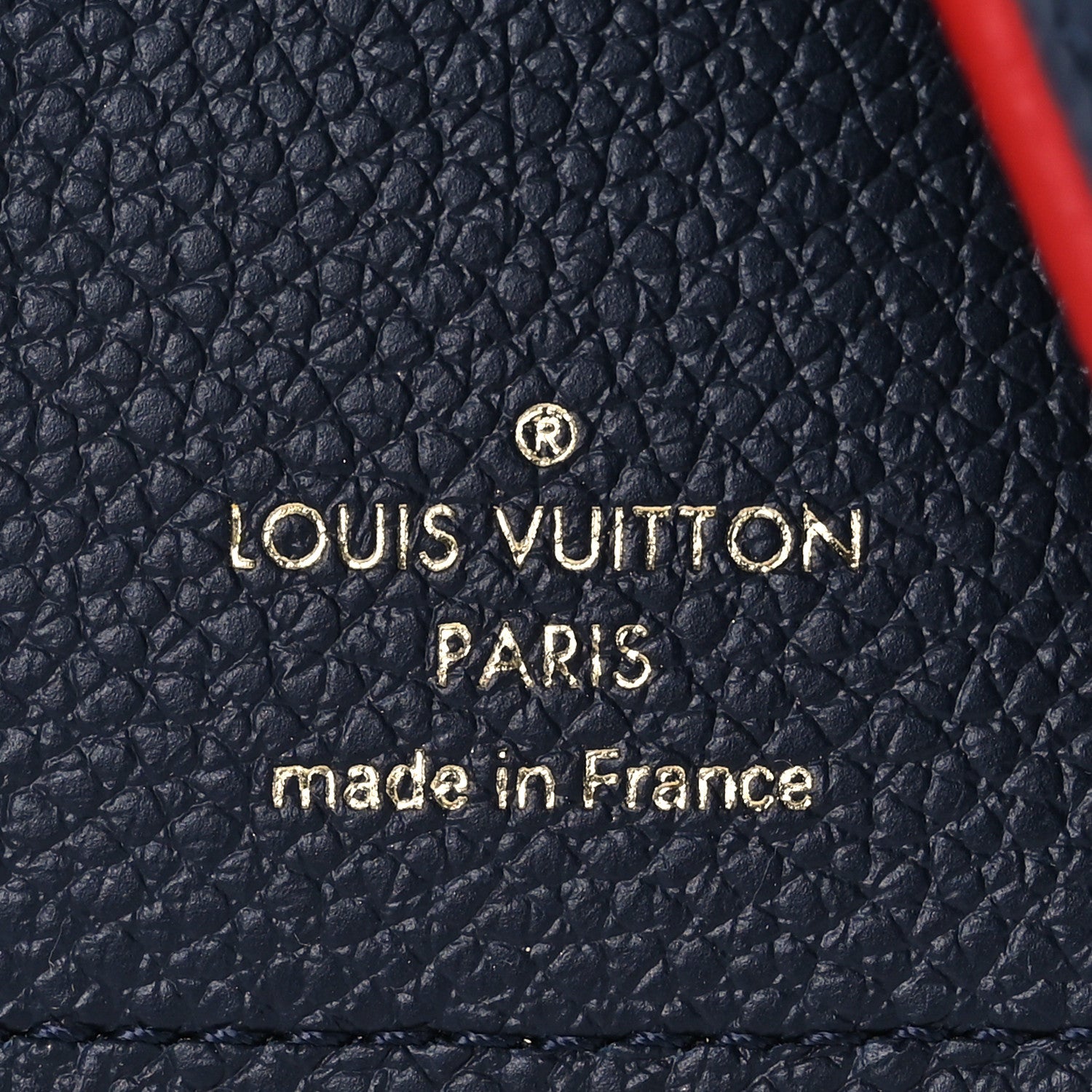 Louis Vuitton Empreinte Victorine Wallet Marine Rouge 6 of 8