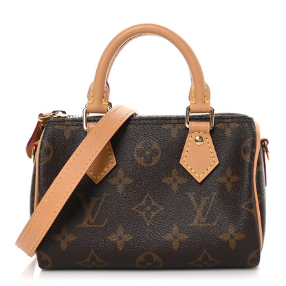 Louis Vuitton Monogram Nano Speedy Bandouliere 1 of 8