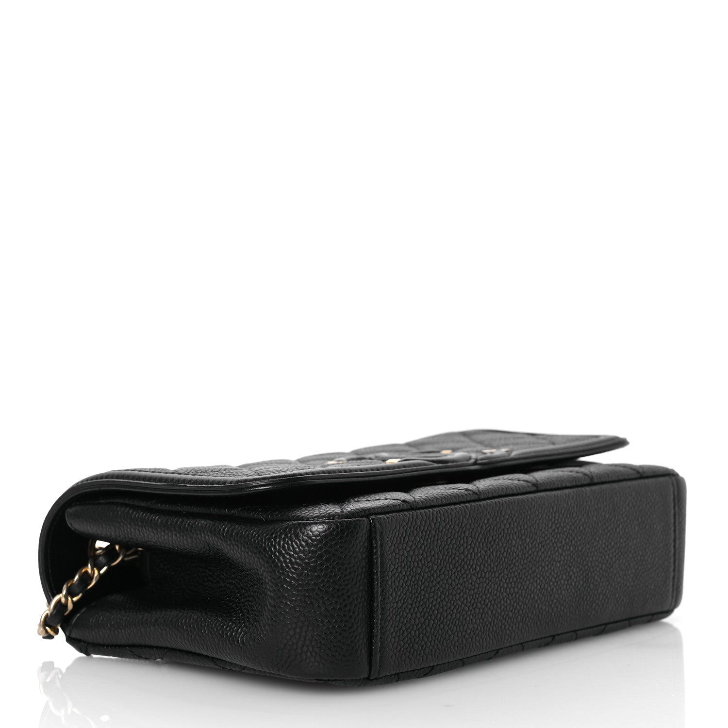 Chanel Caviar Quilted Small CC Filigree Flap Black 4 of 12