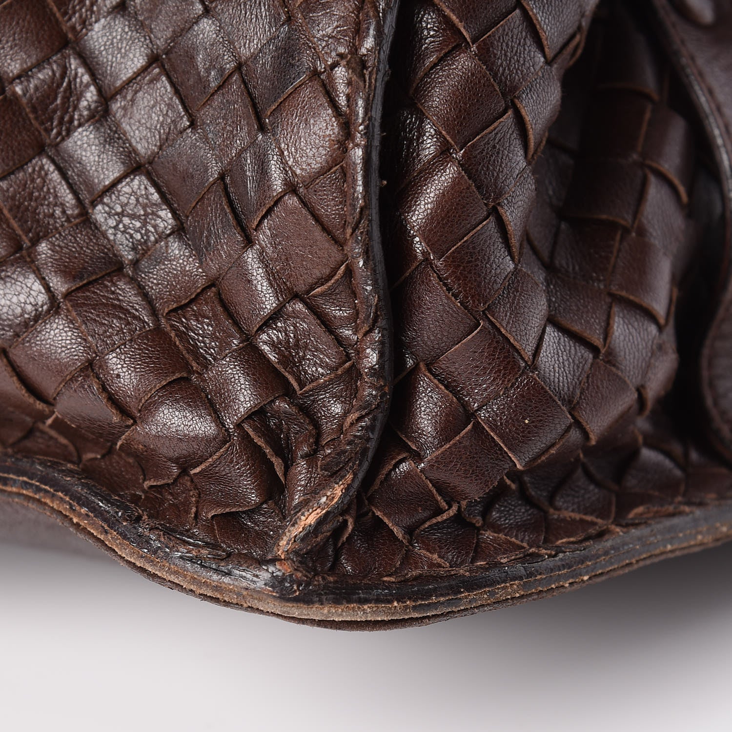 Bottega Veneta Nappa Intrecciato Shoulder Bag Brown 12 of 18