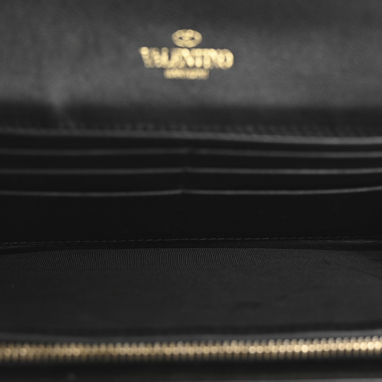 Nappa Rockstud Wristlet Clutch Black