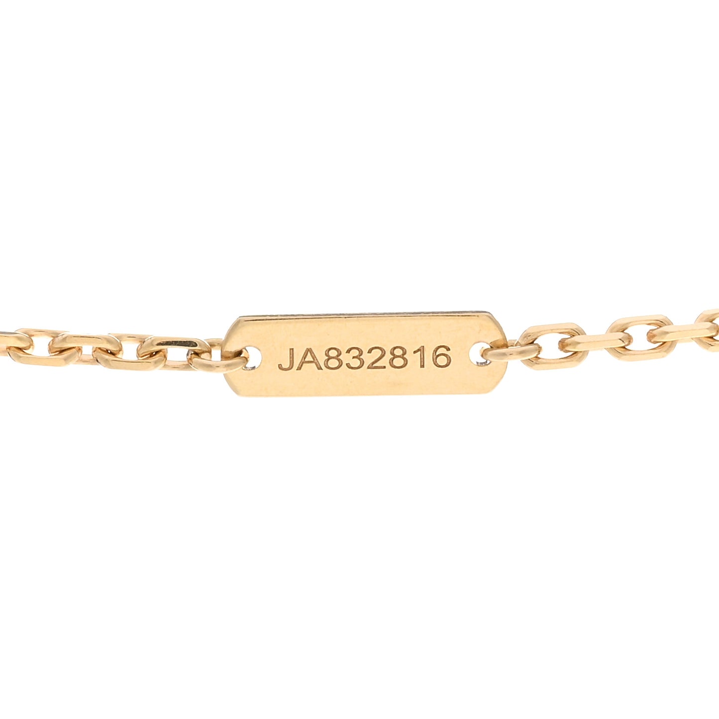 18K Yellow Gold Diamond Very Large Frivole Clip Pendant Necklace