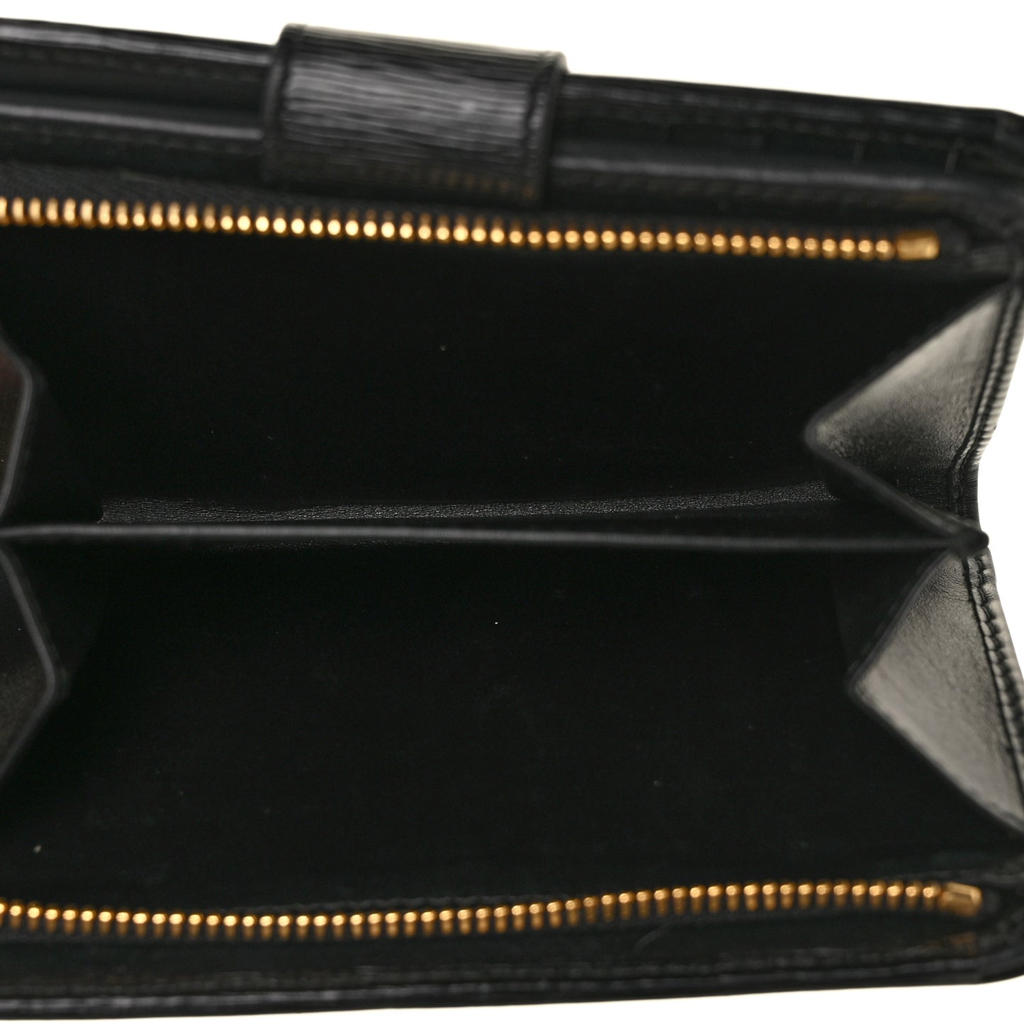 Vitello Move Metal Compact Wallet Black