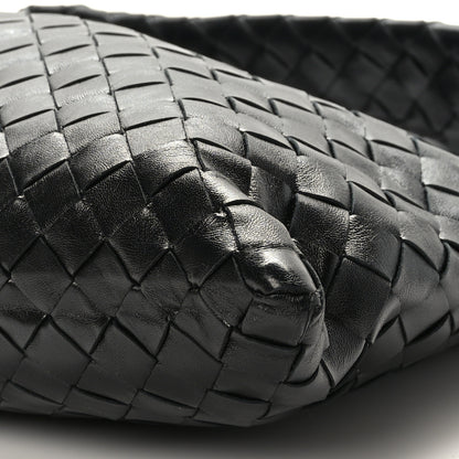 Bottega Veneta Calfskin Intrecciato Small Hop Black 8 of 8