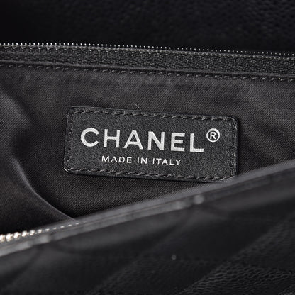 Chanel Caviar Quilted Grand Shopping Tote GST Black 6 of 9