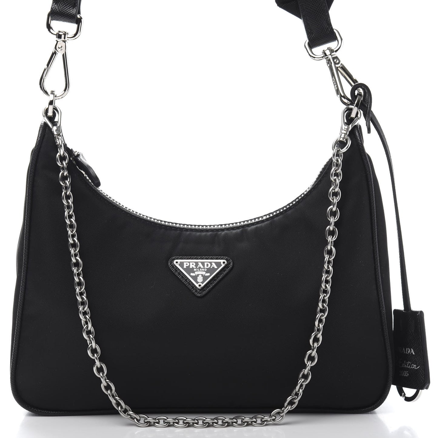 Nylon Re-Edition 2005 Shoulder Bag Black