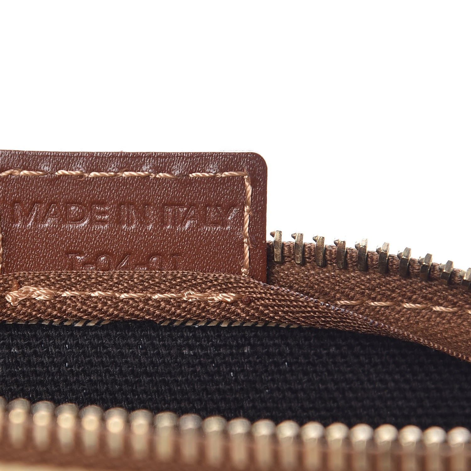 Burberry Haymarket Check Pochette Chocolate 7 of 7