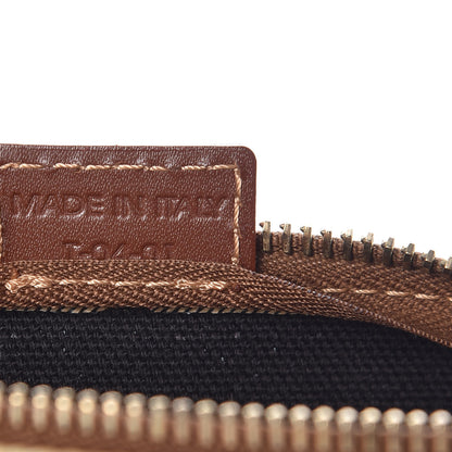 Burberry Haymarket Check Pochette Chocolate 7 of 7