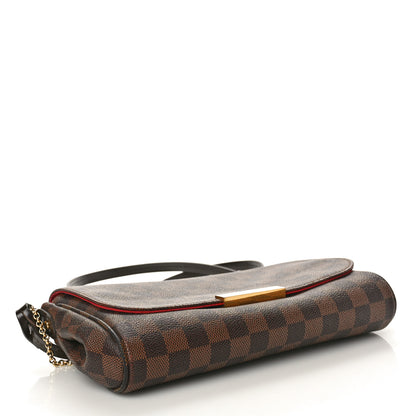 Louis Vuitton Damier Ebene Favorite MM 4 of 10