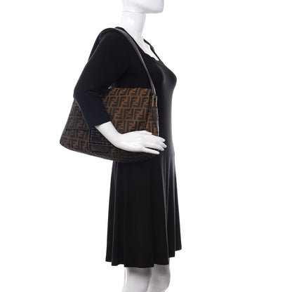 Fendi Zucca Big Forever Mama Baguette Tobacco 2 of 11