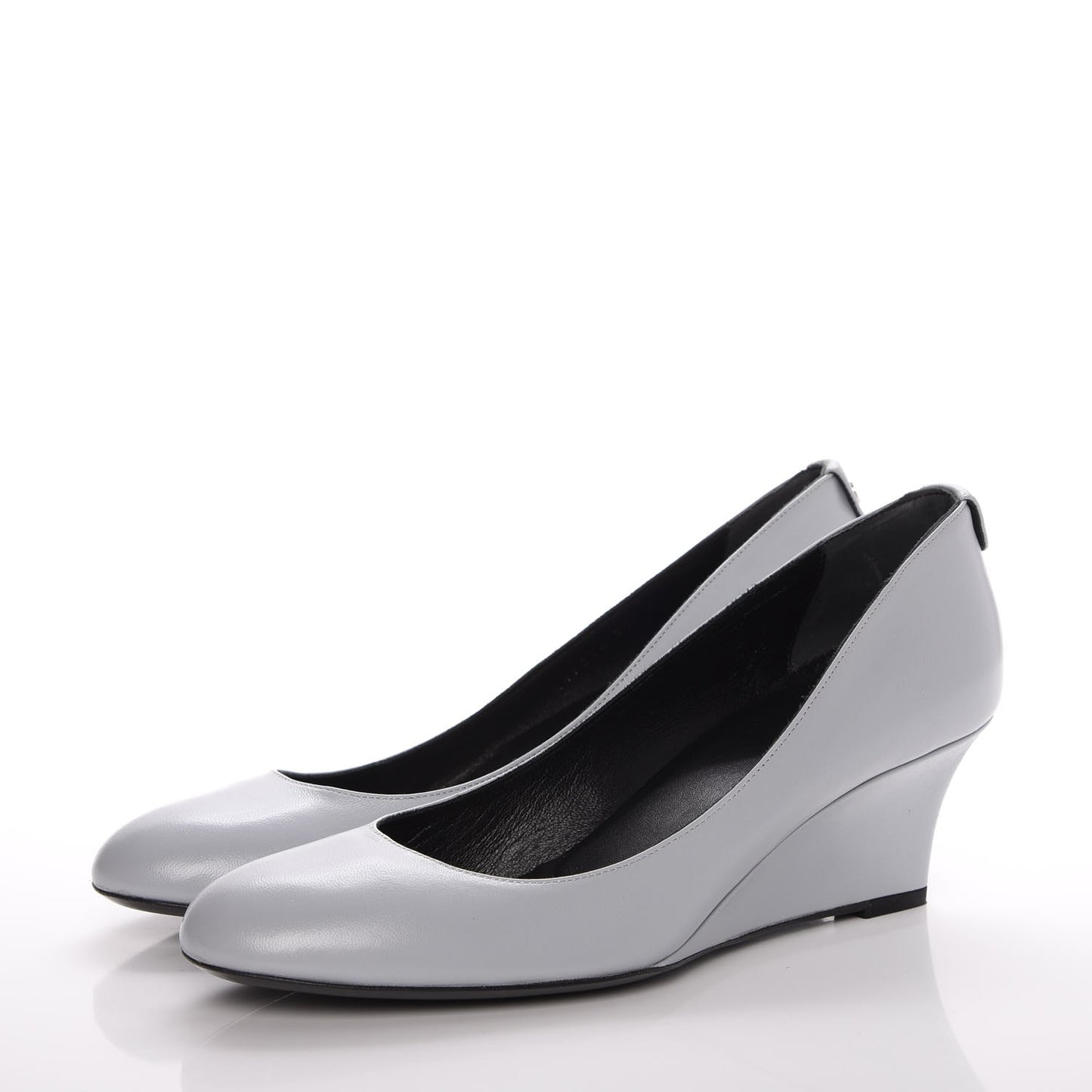 Nappa Wedge Pumps 37 Light Blue