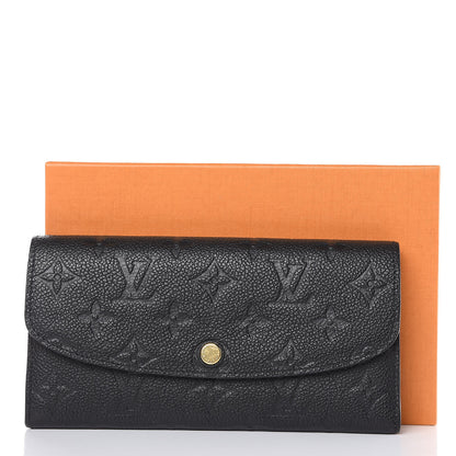 Louis Vuitton Empreinte Emilie Wallet Black Dune 12 of 12