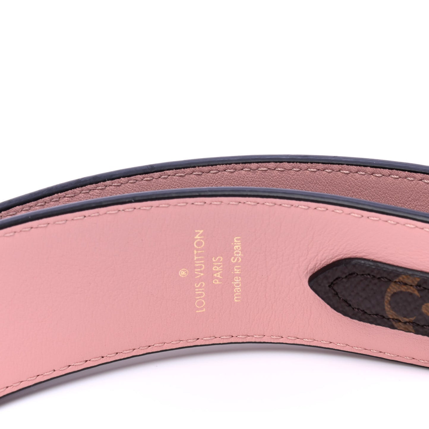 Monogram Bandouliere Shoulder Strap Rose Poudre