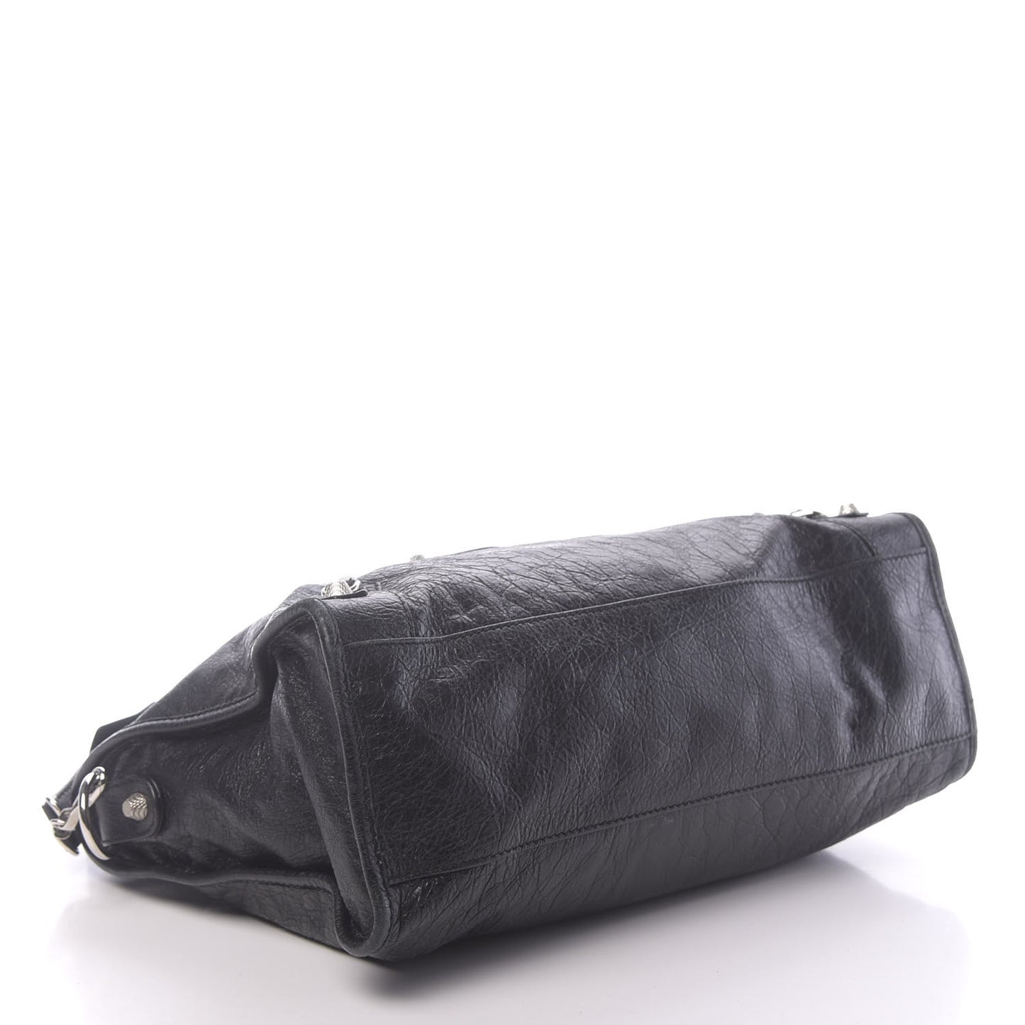 Agneau Giant 12 Silver Hardware City Black