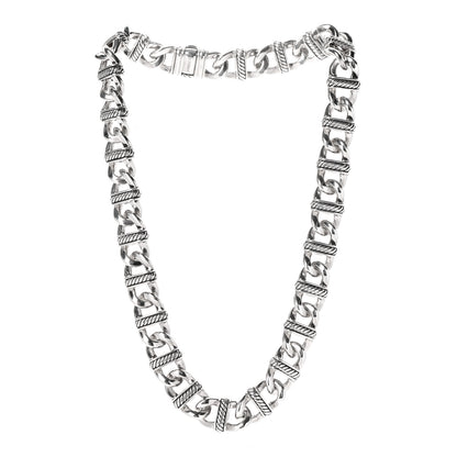 David Yurman Sterling Silver Madison Link Chain Necklace 3 of 6
