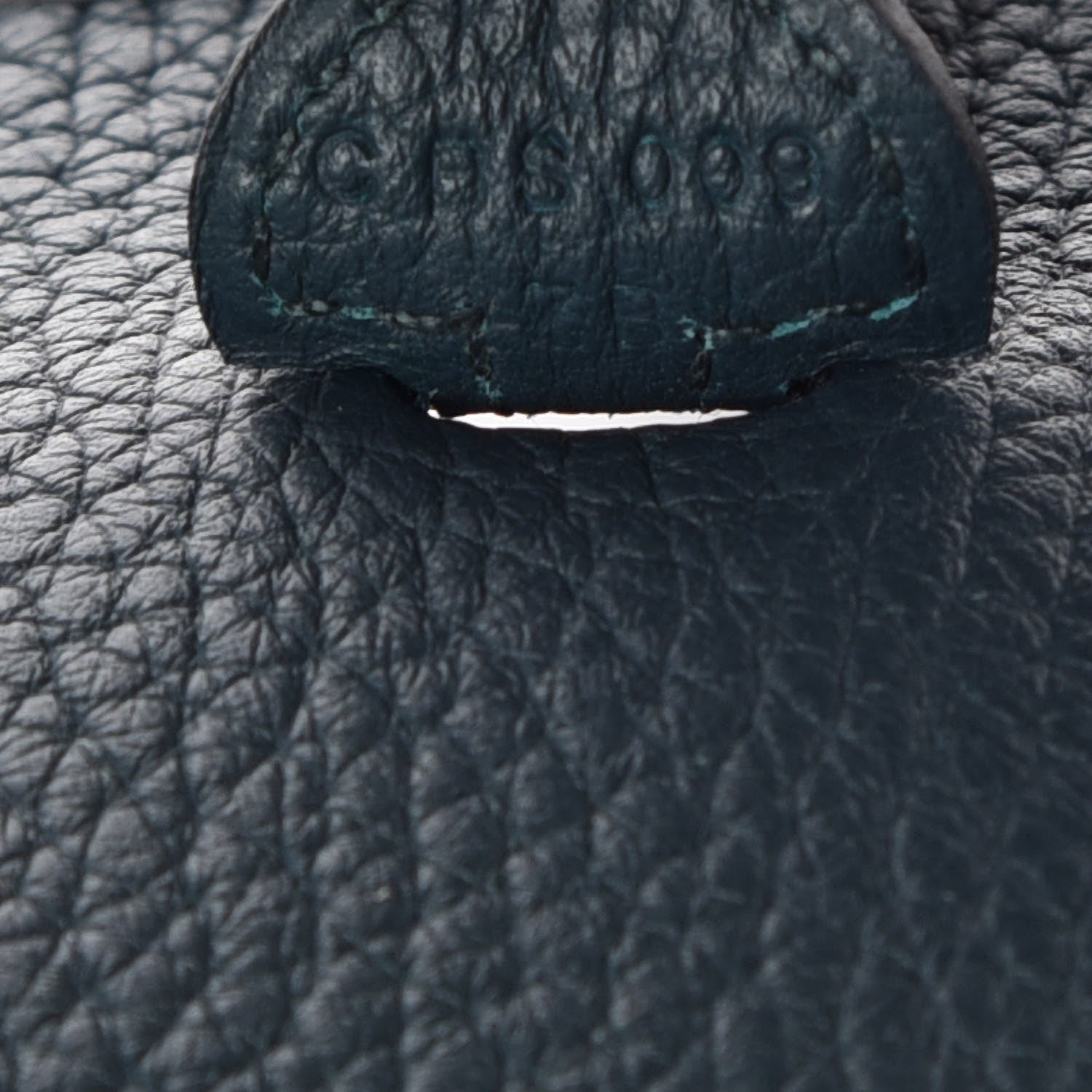 Hermes Taurillon Clemence Evelyne TPM Vert Cypress 9 of 10