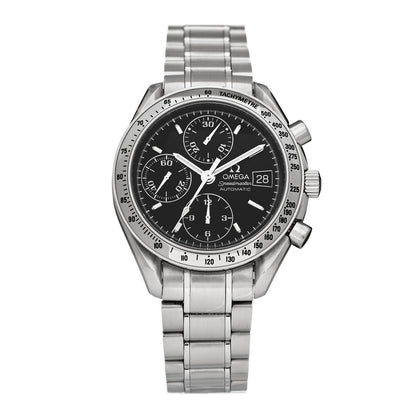 Omega Stainless Steel 39mm Speedmaster Chronograph Automatic Watch Black 3513.50 1 of 4