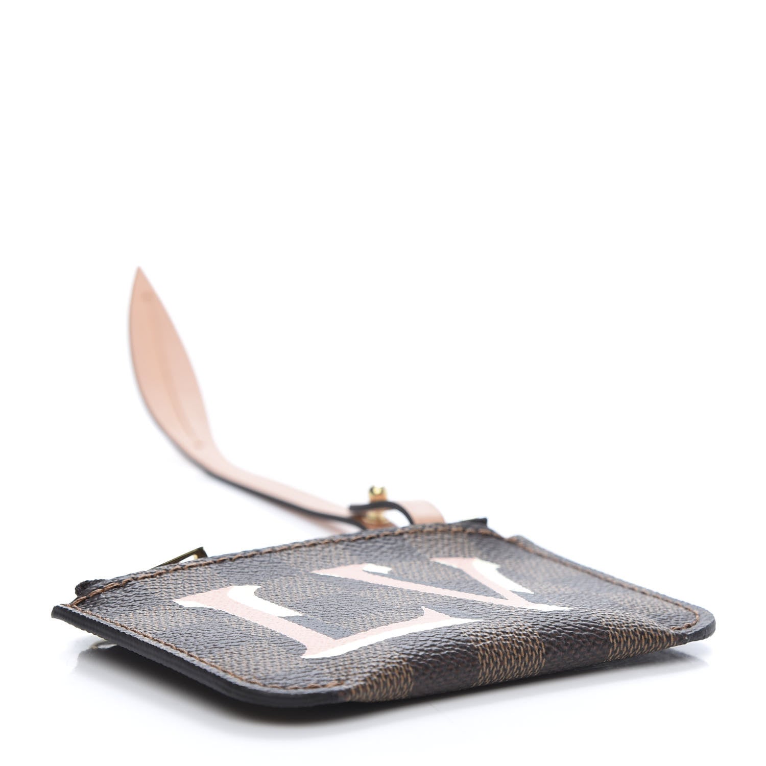 Louis Vuitton Damier Ebene Belmont Pochette Venus Pink 4 of 7