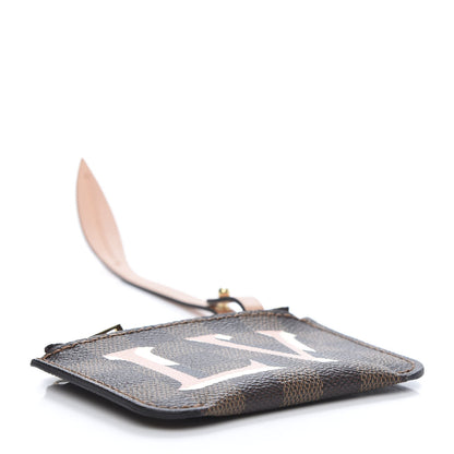 Louis Vuitton Damier Ebene Belmont Pochette Venus Pink 4 of 7