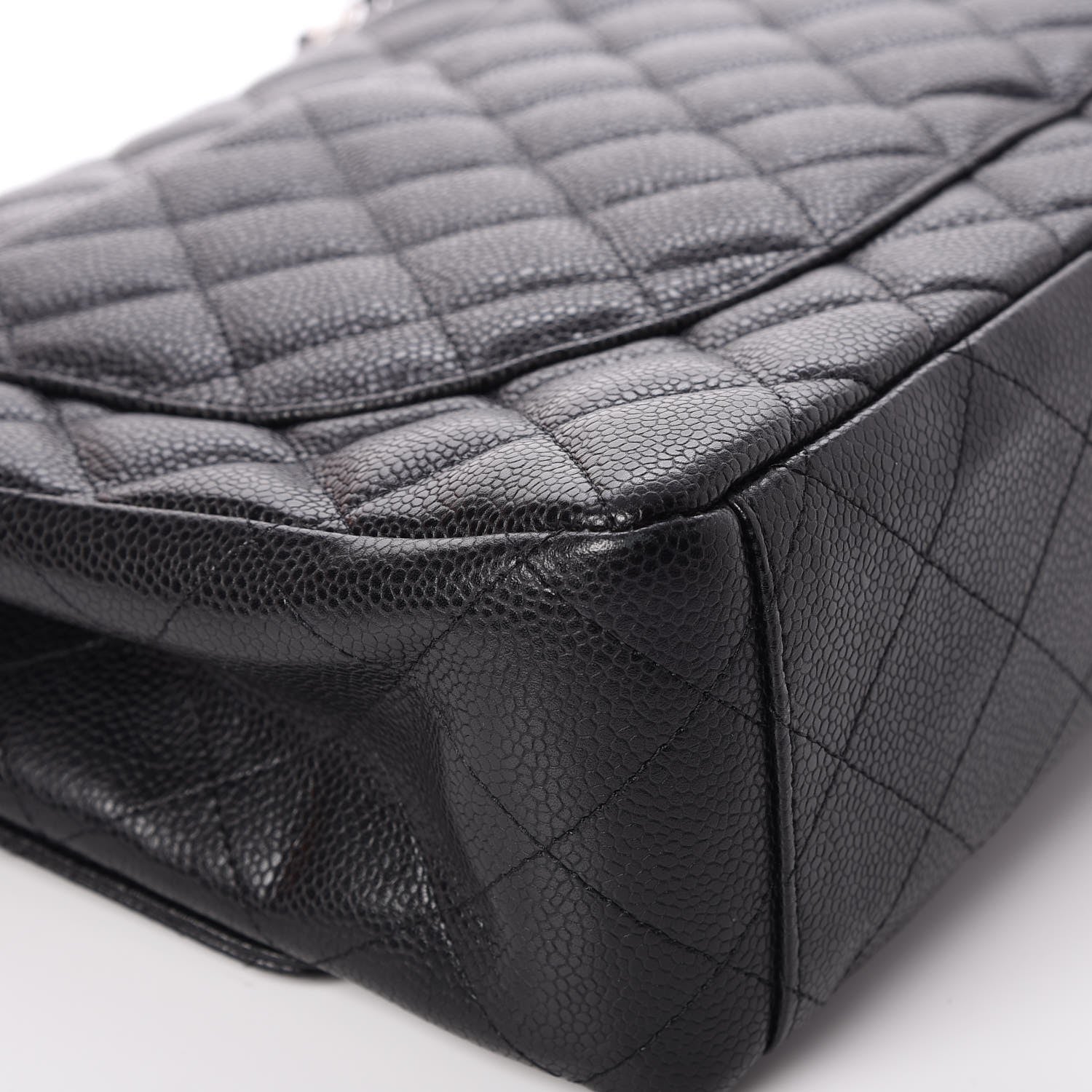 Chanel Caviar Quilted Maxi Single Flap Black 12 of 13