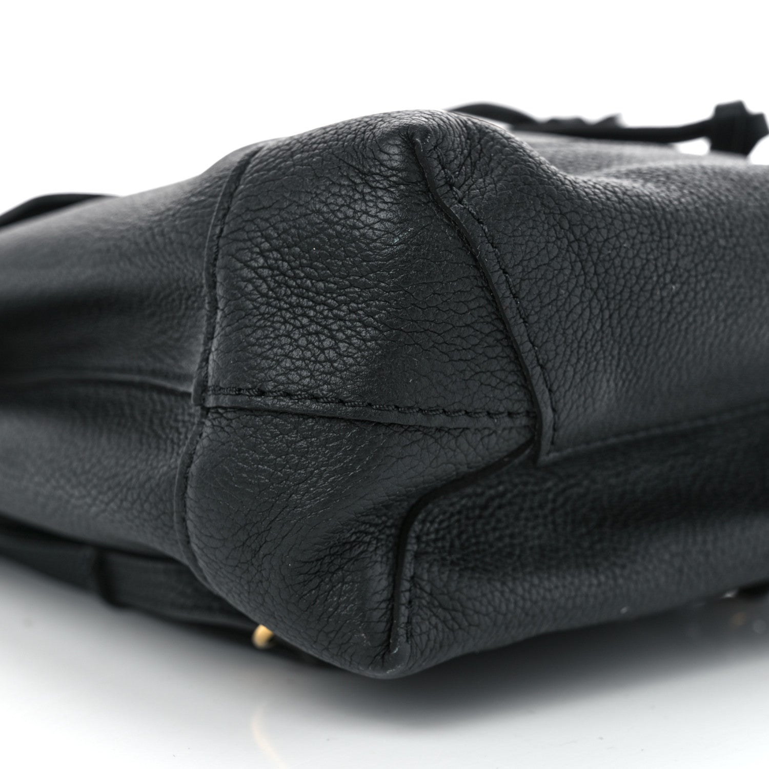 Louis Vuitton Calfskin Lockme Mini Backpack Black 9 of 10