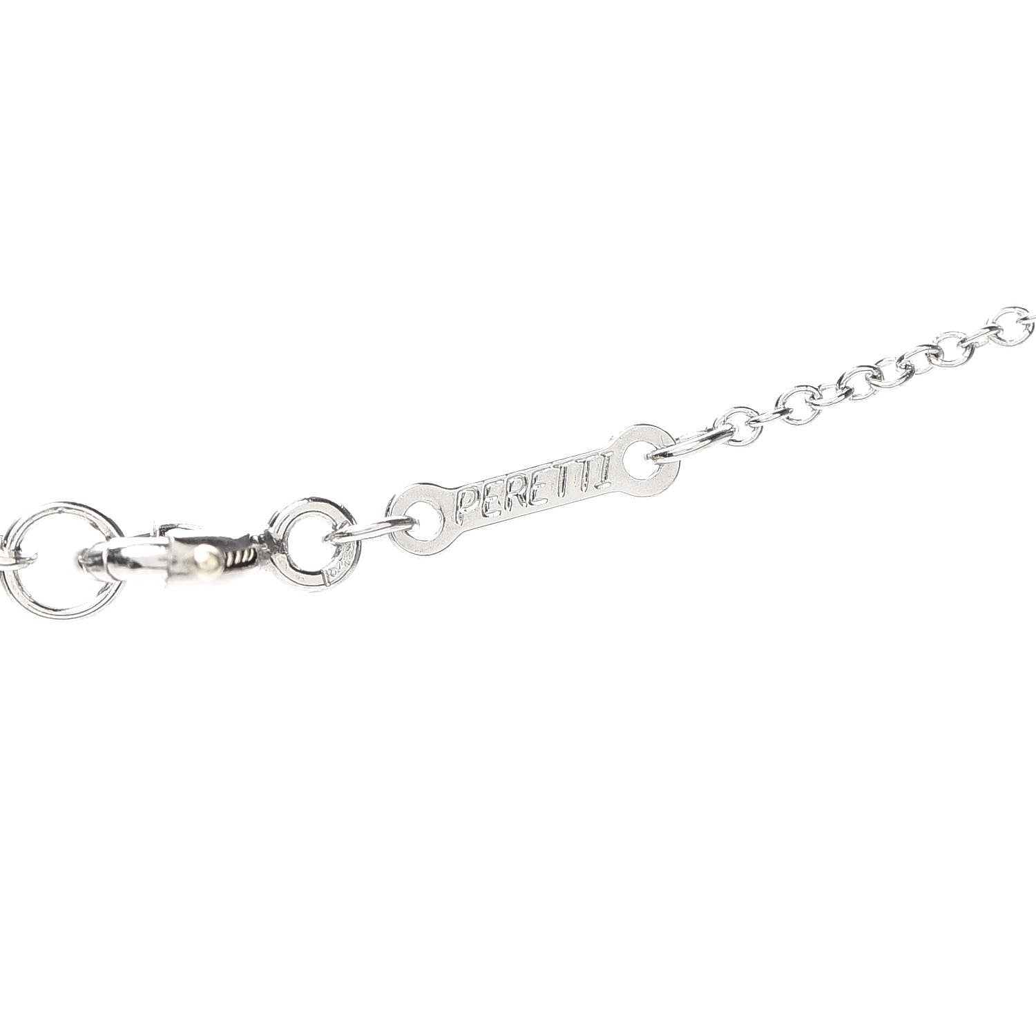 Tiffany Platinum Diamond 3 Station Diamonds by the Yard Necklace 6 of 6