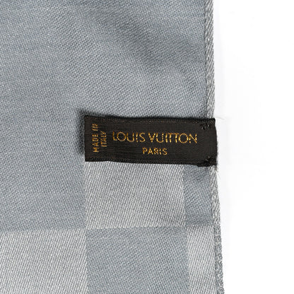 Louis Vuitton Cashmere Damier Scarf Graphite 3 of 3